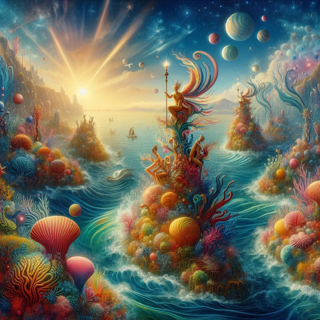 The oceans flood with plastic bones, While they sit high upo...