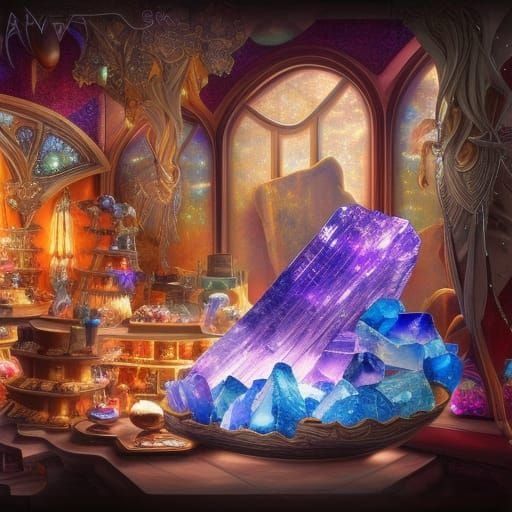 Crystals for Sale  by @Shywolf