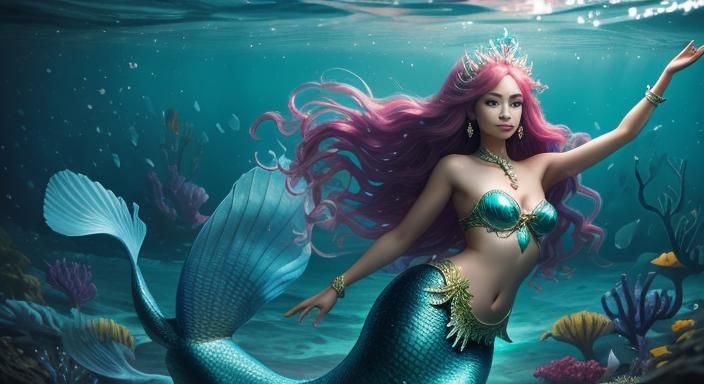 Mermaid Goddess ,

Professional photography, bokeh, natural ...