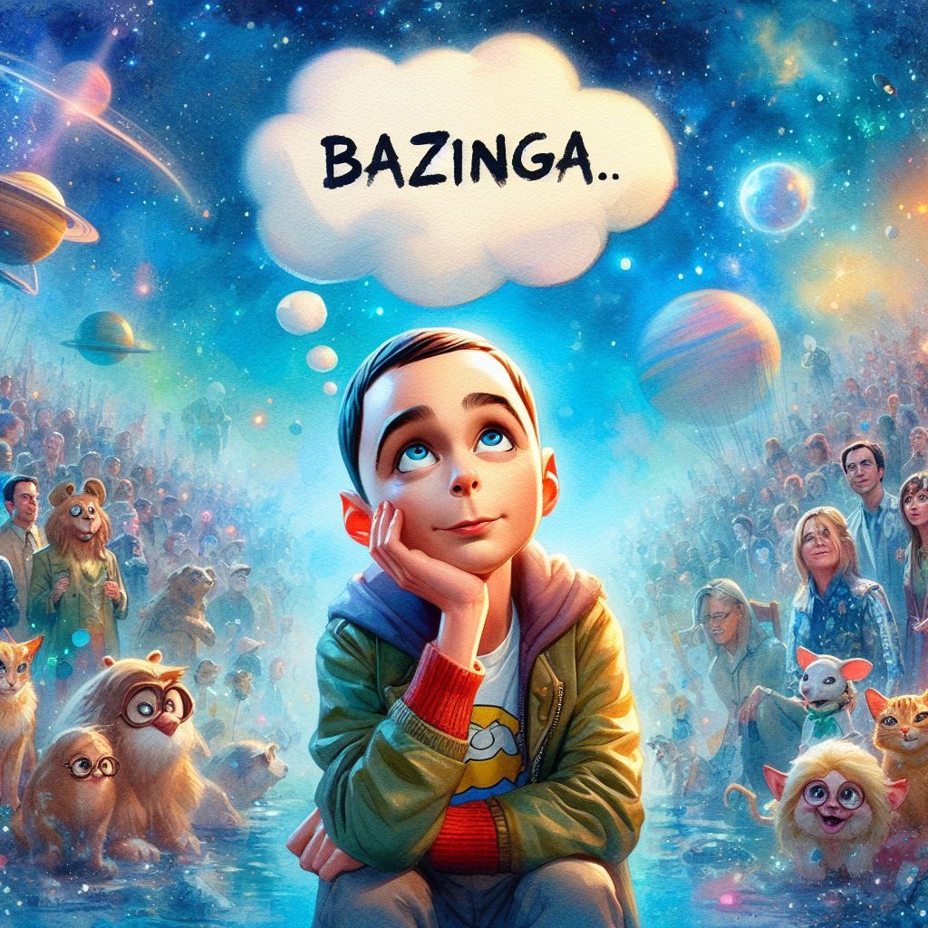 Bazinga - AI Generated Artwork - NightCafe Creator