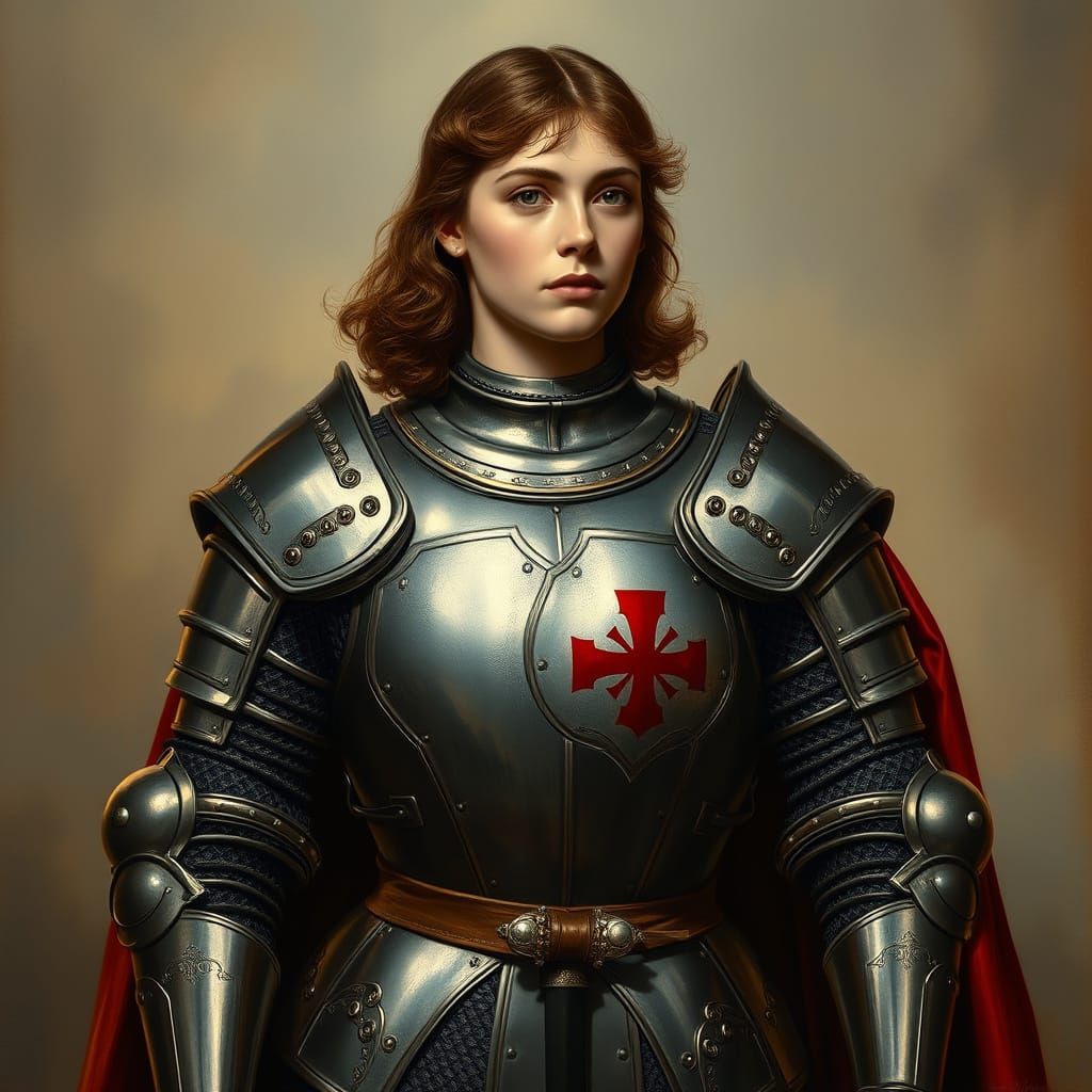 joan of arc  by @Pukinette