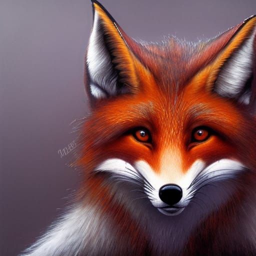 Cute foxy! :) - AI Generated Artwork - NightCafe Creator