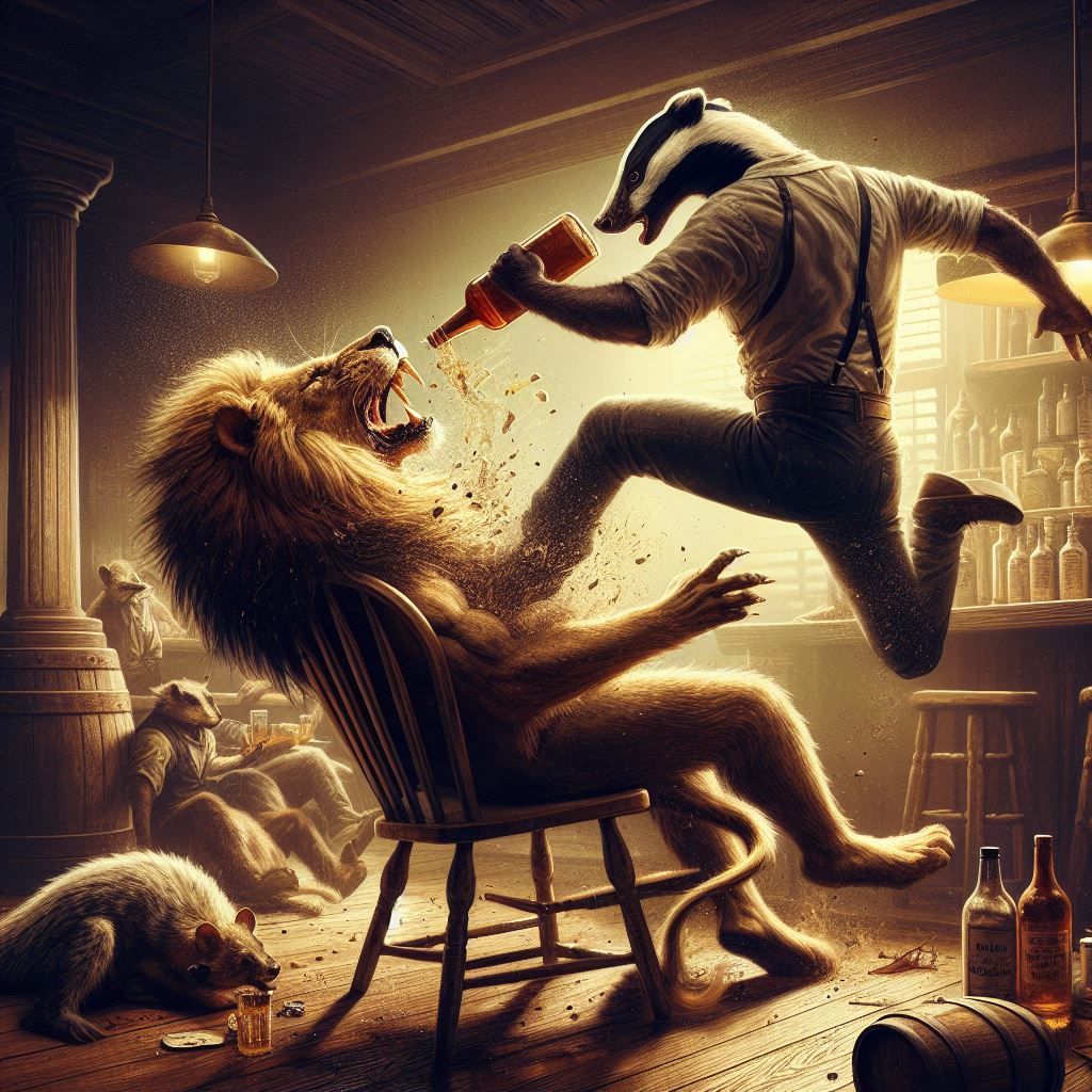 Honey badger don't give a shit!