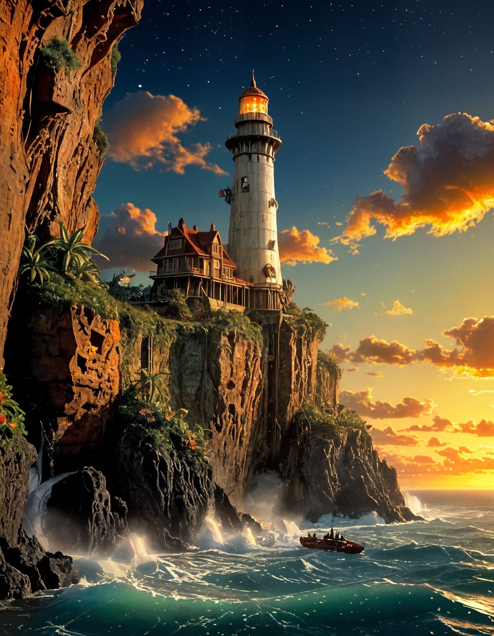 Lighthouse of Barnegat Bay  by @lawrencelot