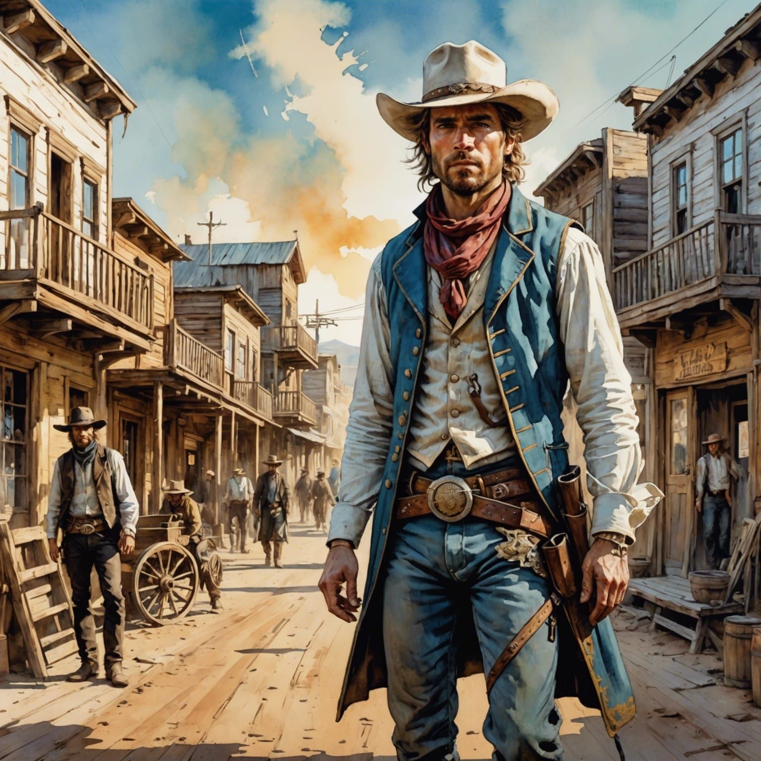 Wild West  by @Vochomurka