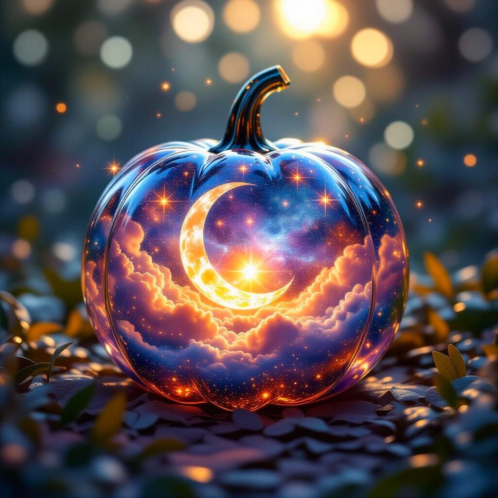 Magic Crystal Pumpkin 