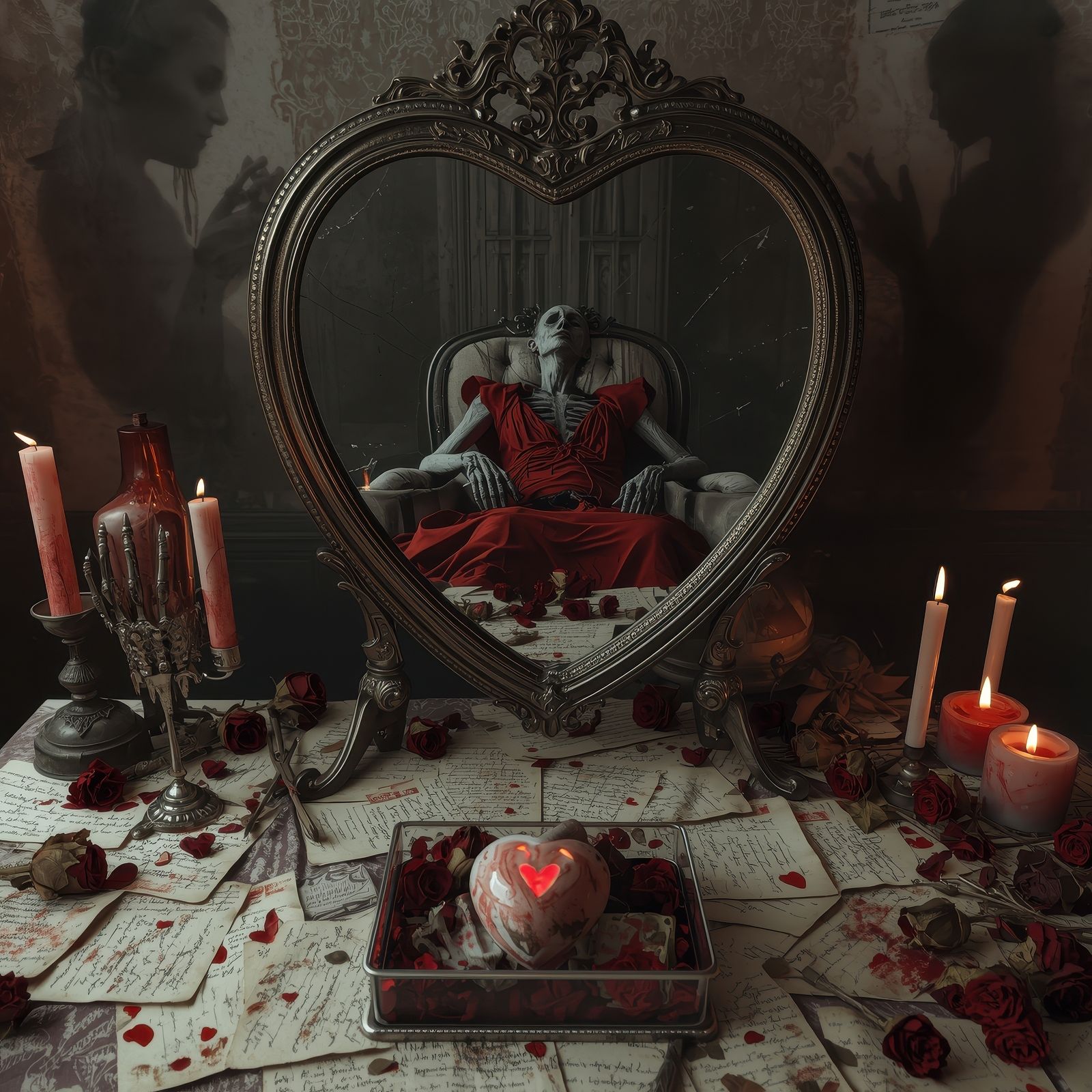 The mirror tells the final tale