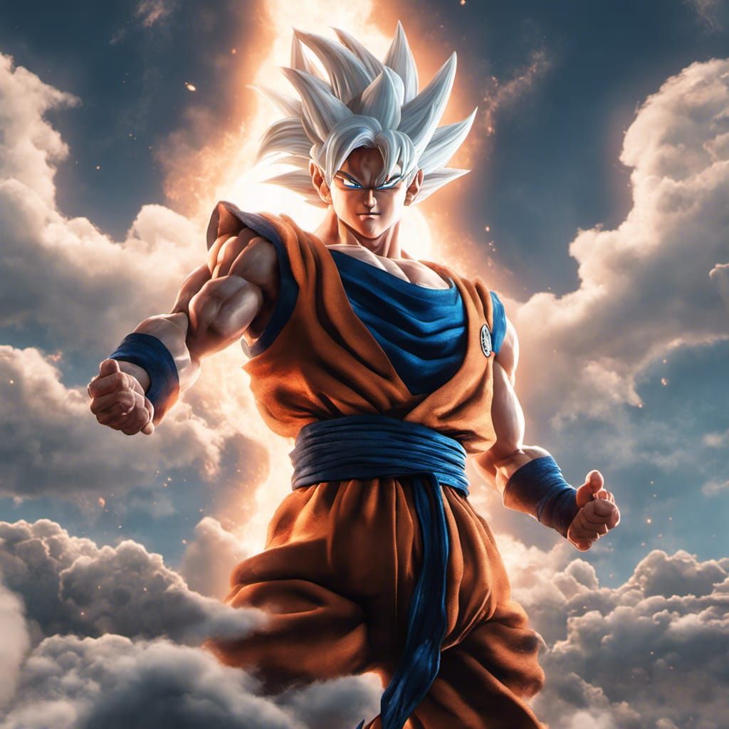 God Goku - AI Generated Artwork - NightCafe Creator