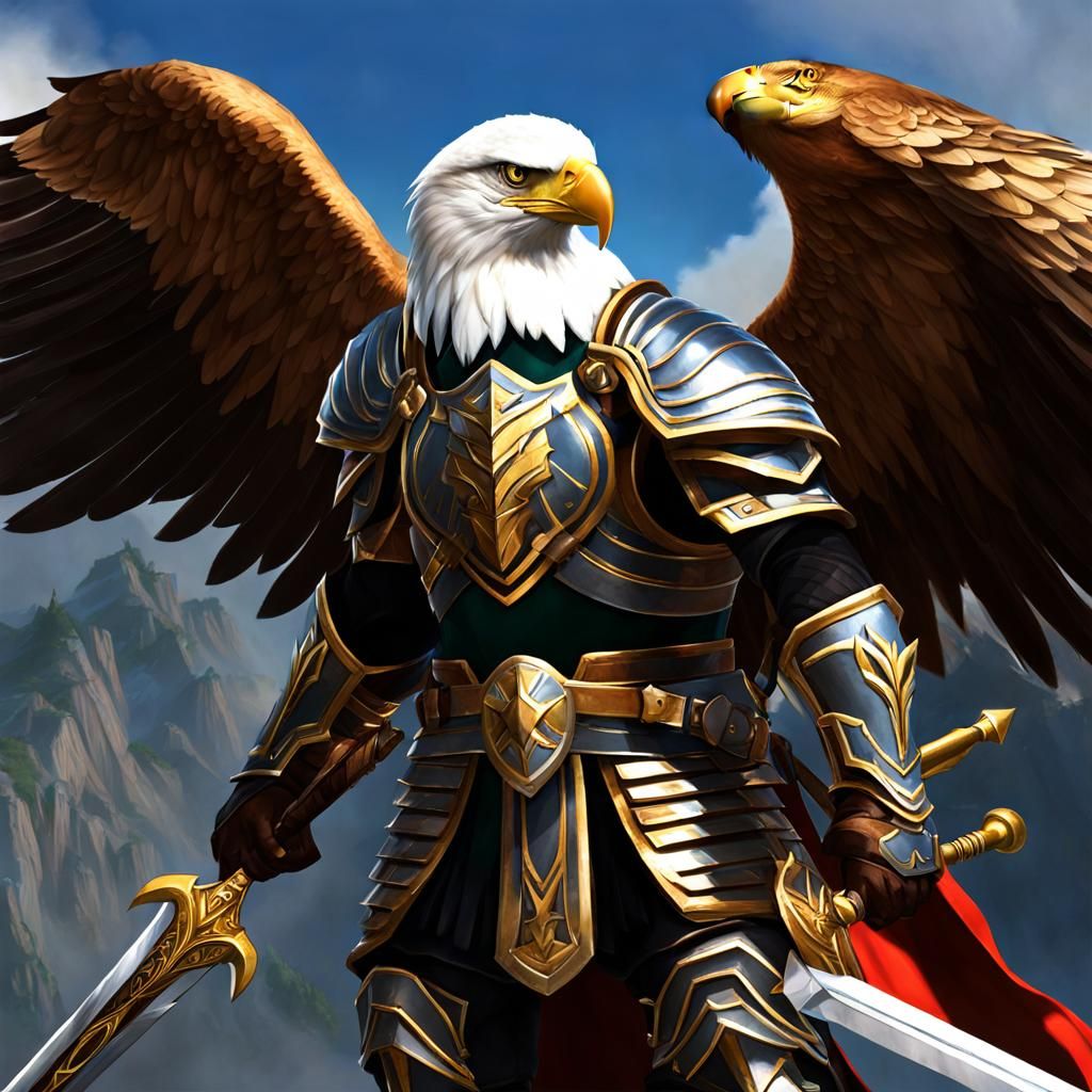 An eagle paladin