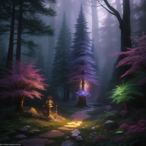 path in the forest  by @smartiepants
