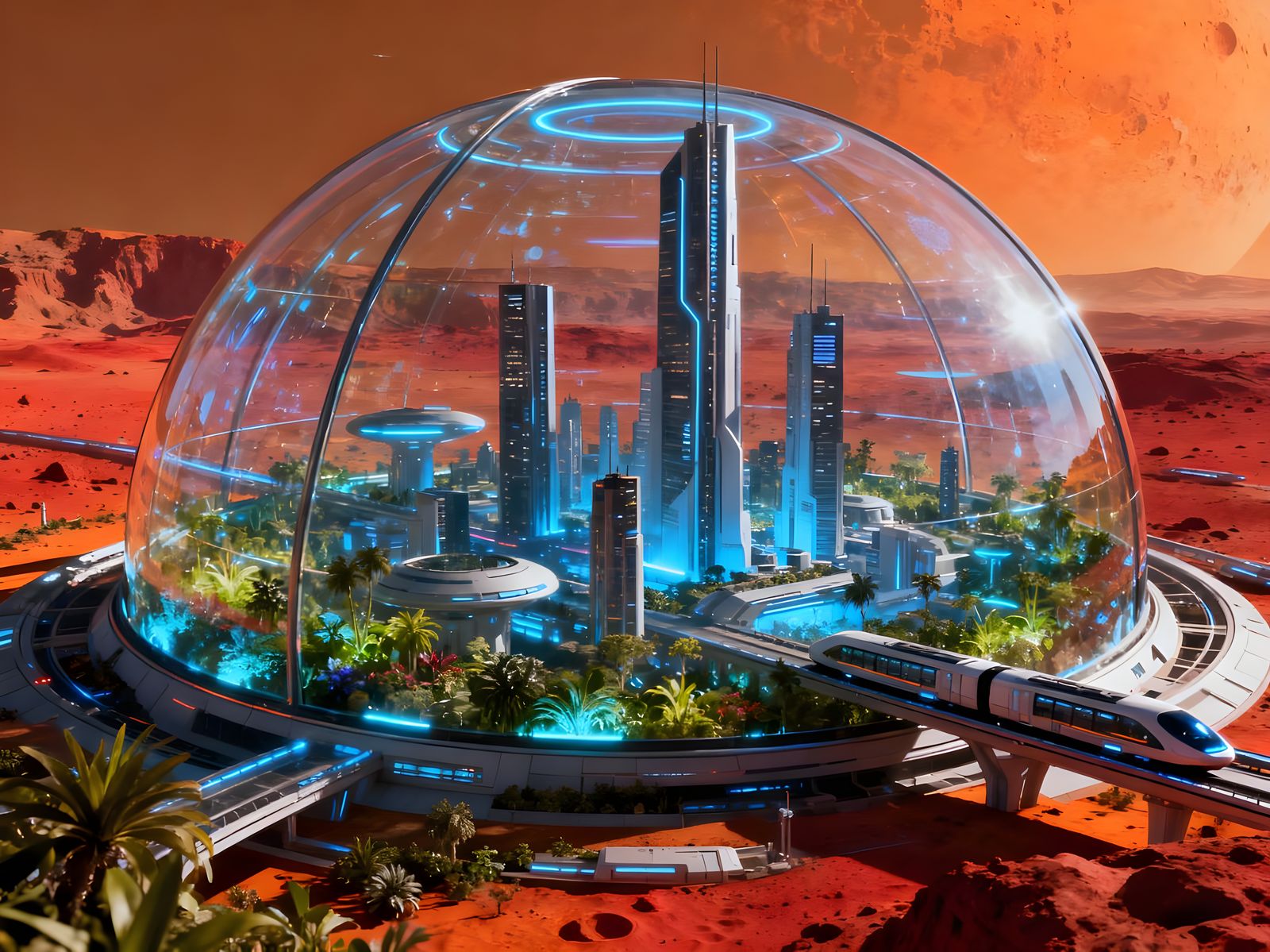 Future Life on Mars  by @Lady Anne