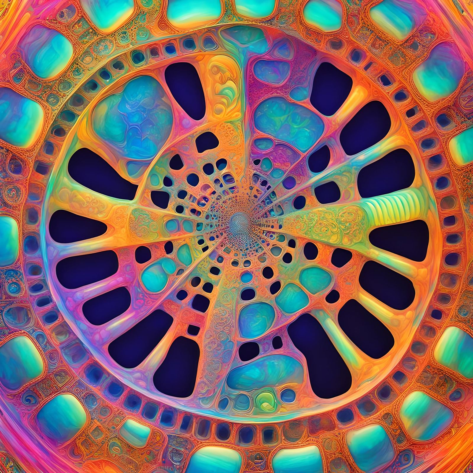 prominent holes