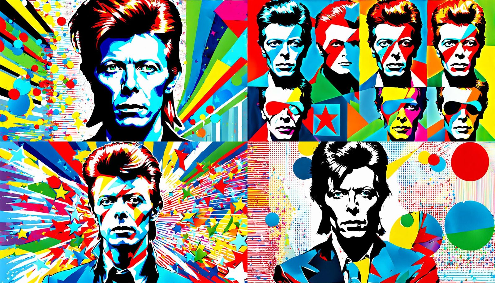 pop art , david bowie