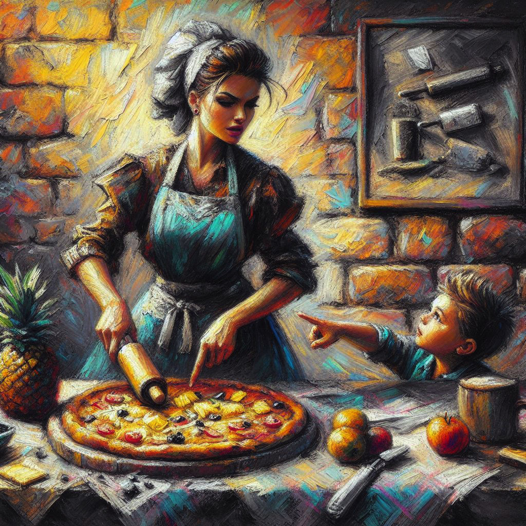 Never put pineapple on an Italian mom's pizza