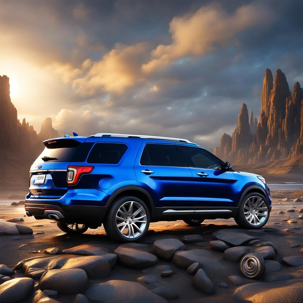 Car Jeep brand Ford explorer