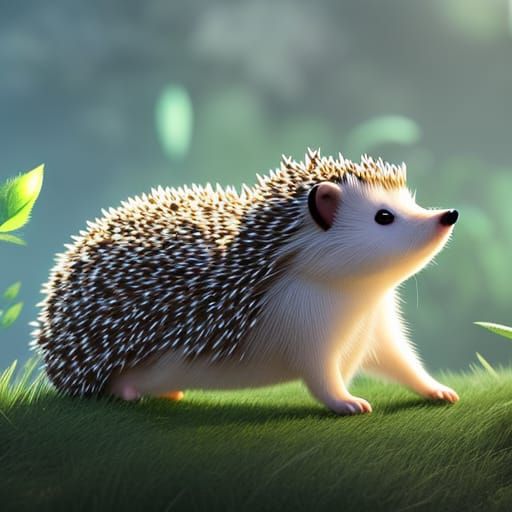 Cute Little Hedgehogs