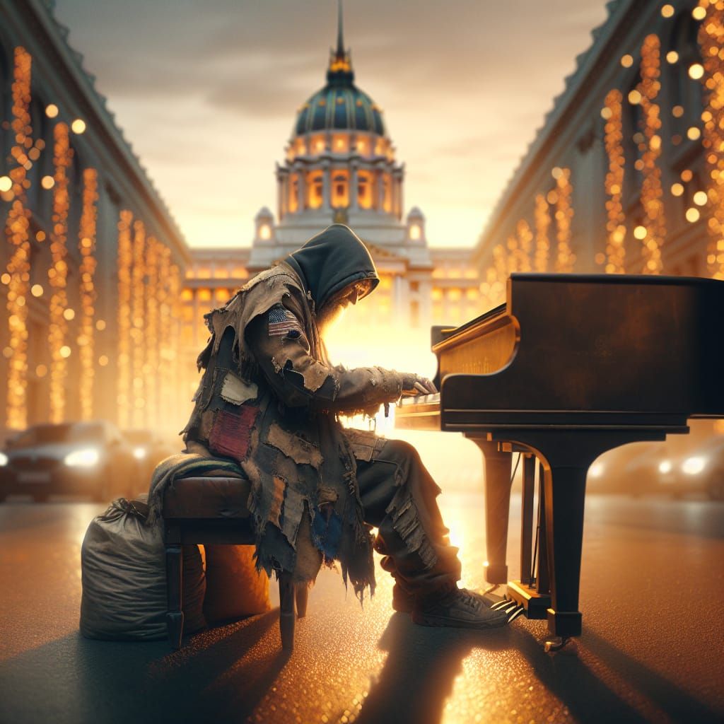 “Harmony in Hardship: The Veteran’s Sonata”  by @Macfoggy