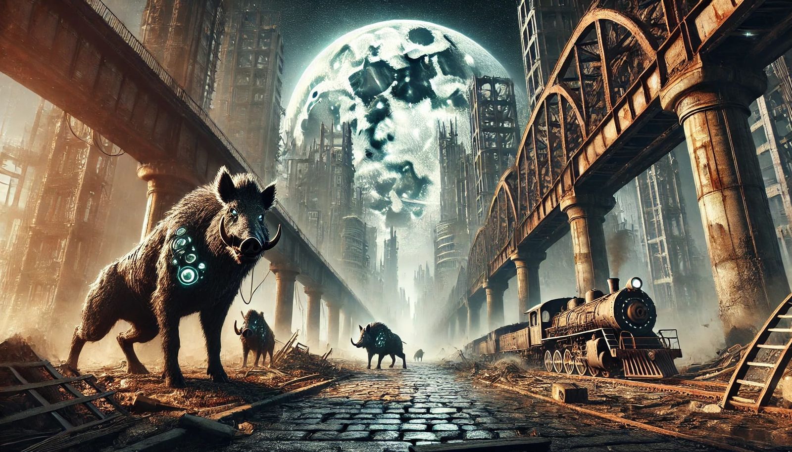 CyberTusks: Guardians of the Smokestack Moon