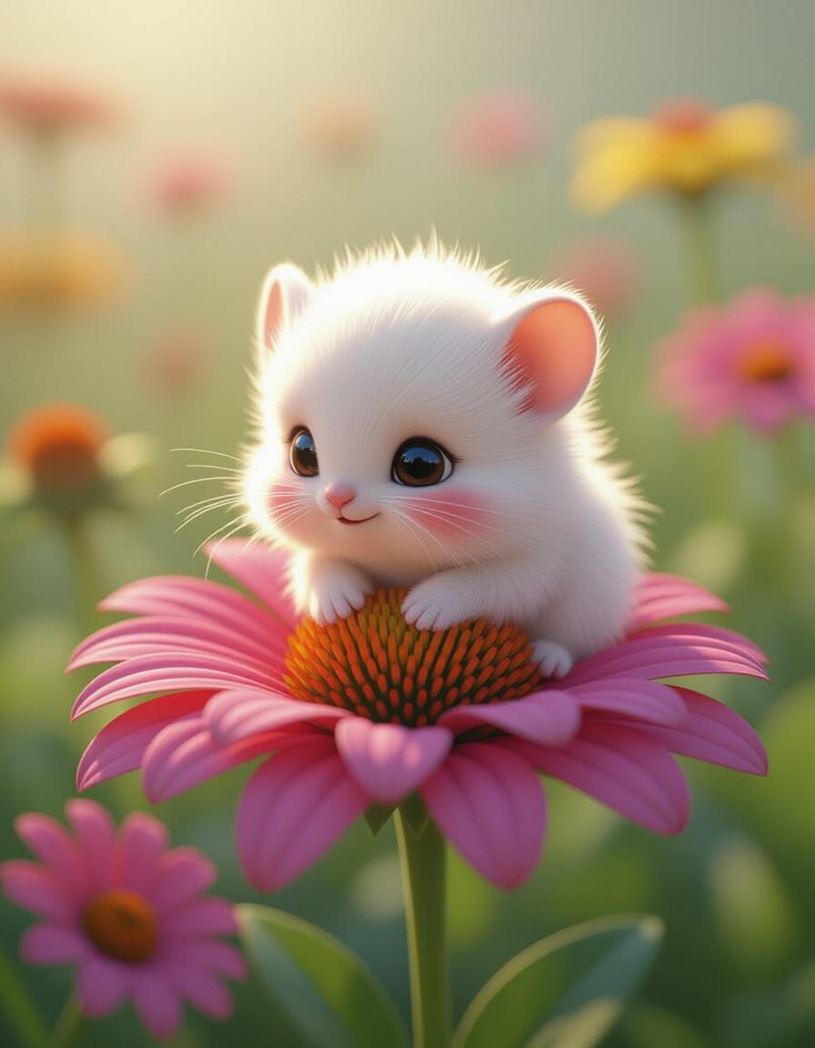 “The petals held their breath for a single gaze.”