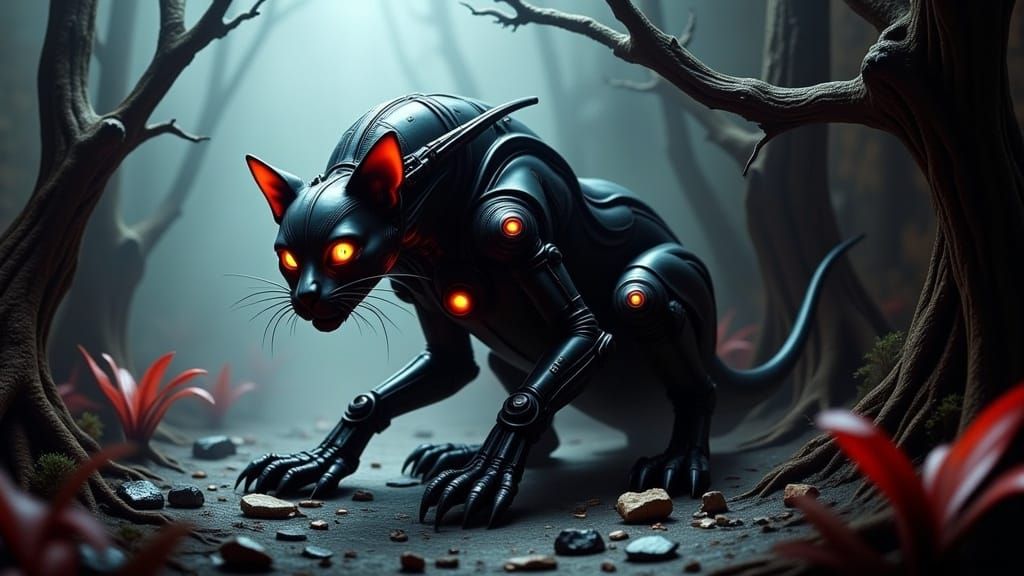  <lora:Eerie2 Flux:1.0>Eerie cat