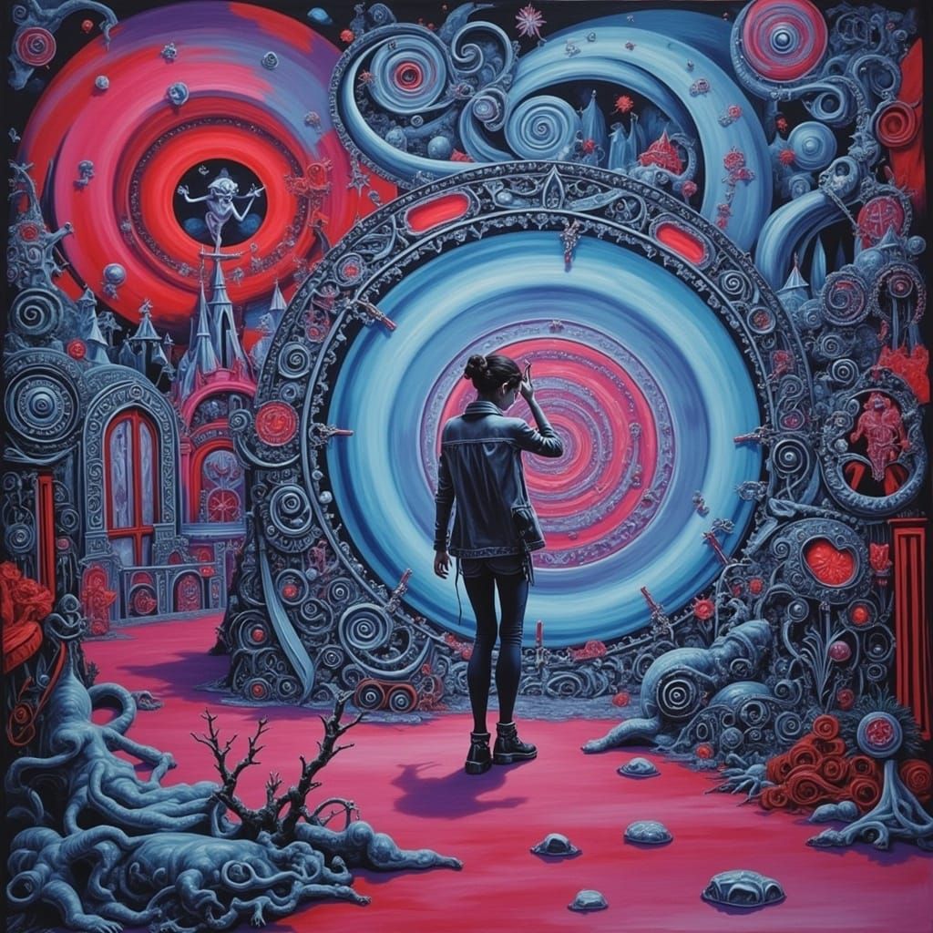 <lora:IRON MAIDEN:1.0> The portal