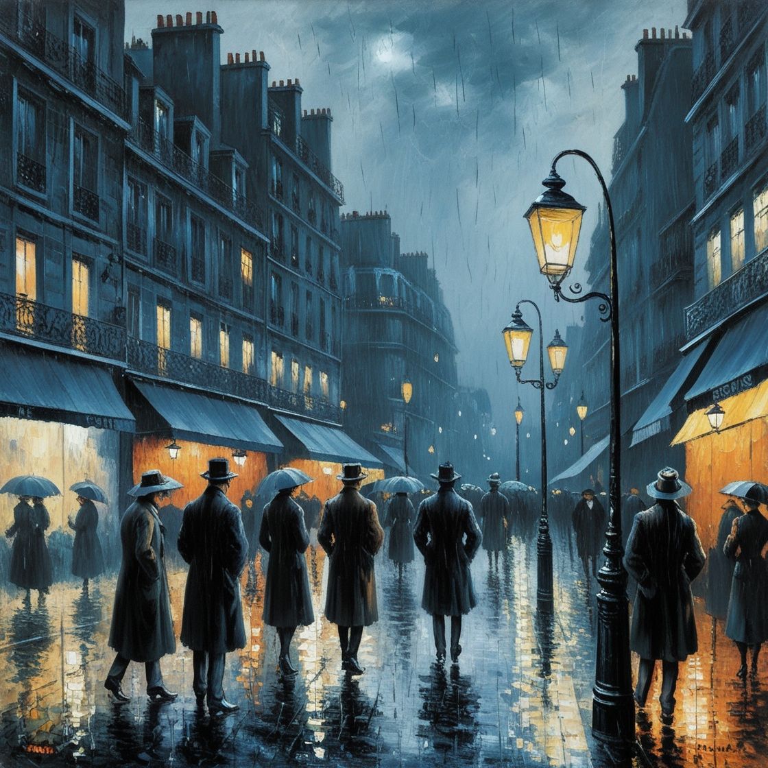 Cityscape By Brassai