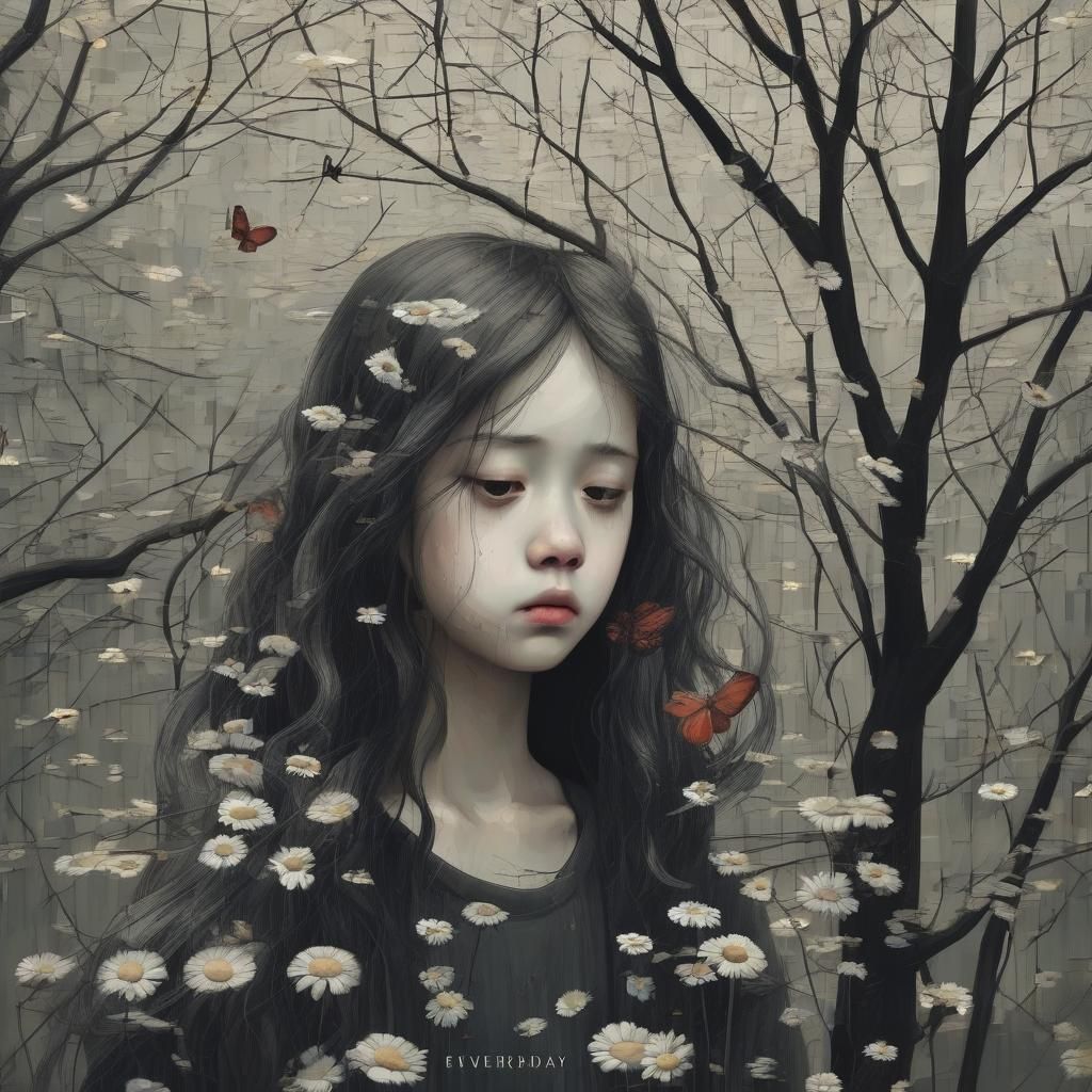 every day is the same thing. melancholy