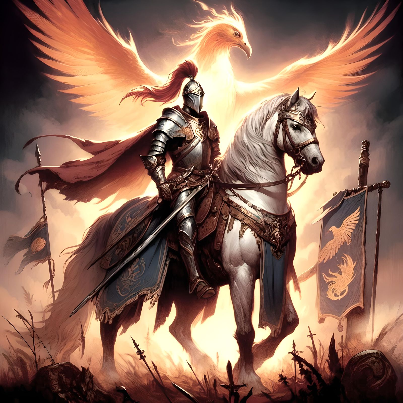 Paladin and his guardians