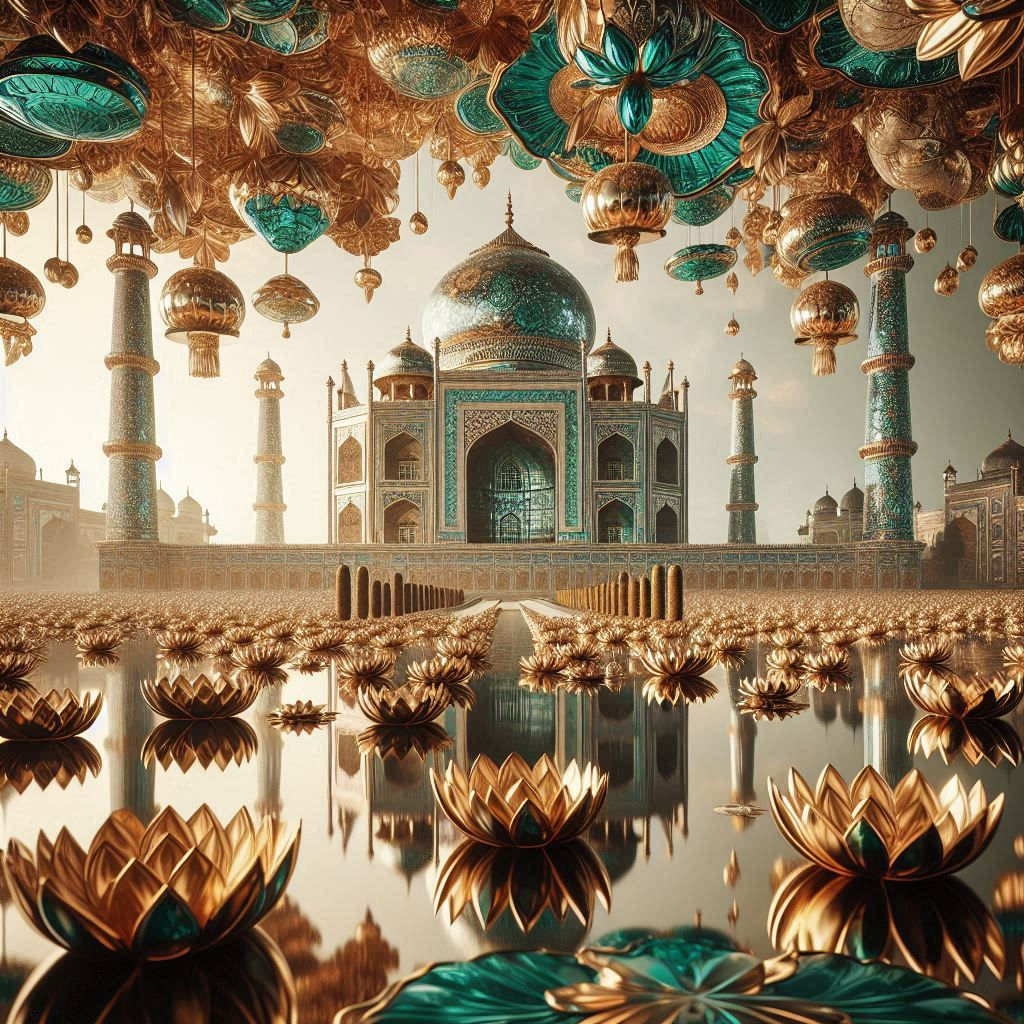If the Taj Mahal was inside a Jewellery Box