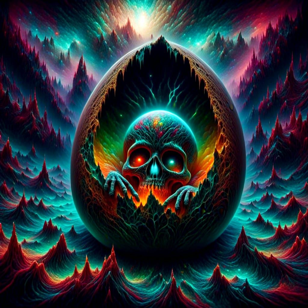  <lora:Surreal Hatchlings:1.0>