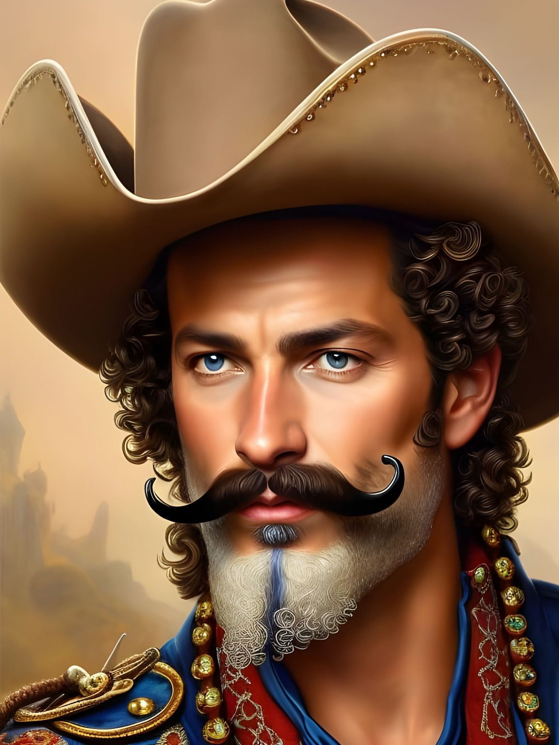 Buffalo Bill’s Boast  by @Art of Art