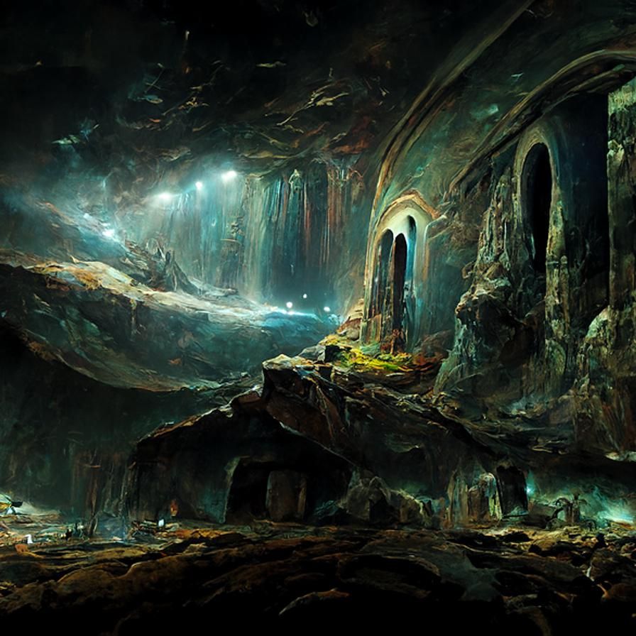 Ancient Caves  by @Mattagos