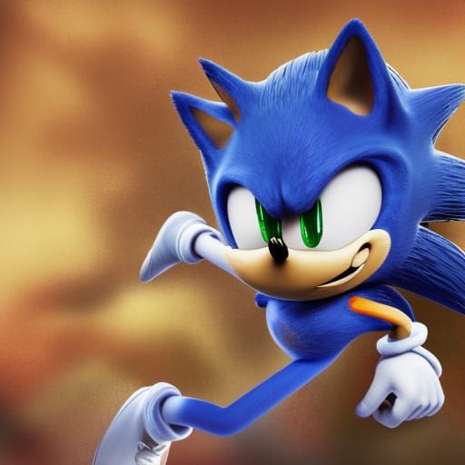 sonic the hedgehog - AI Generated Artwork - NightCafe Creator