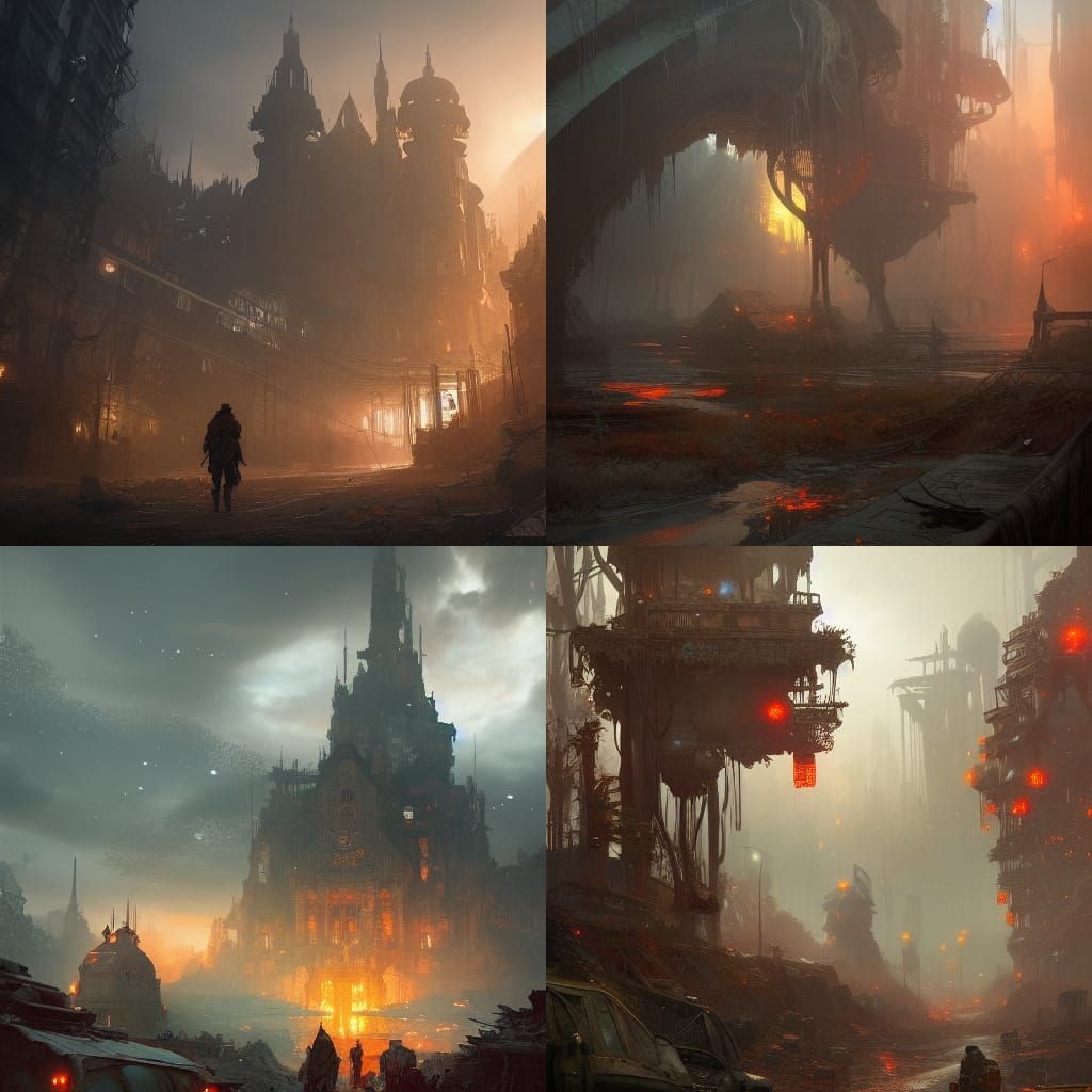 Post apocalyptic wonderland