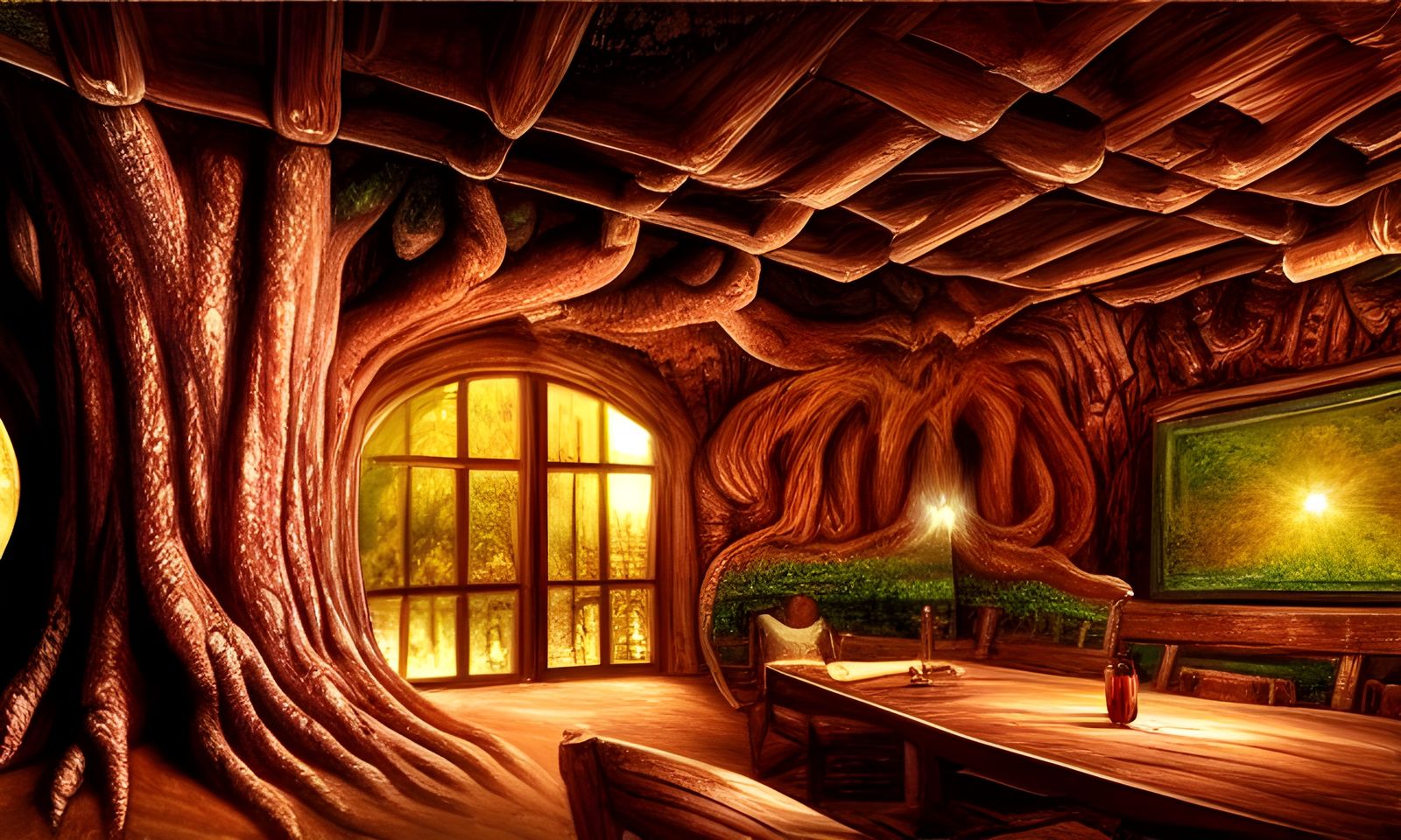 The Magic Forest Tavern: The Leaf and Root