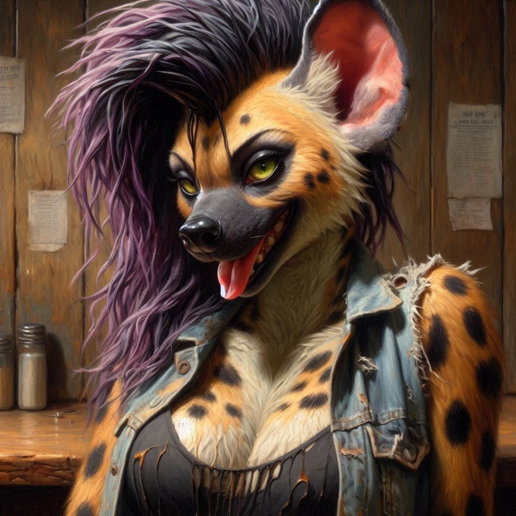 Scuzzy the Hyena
