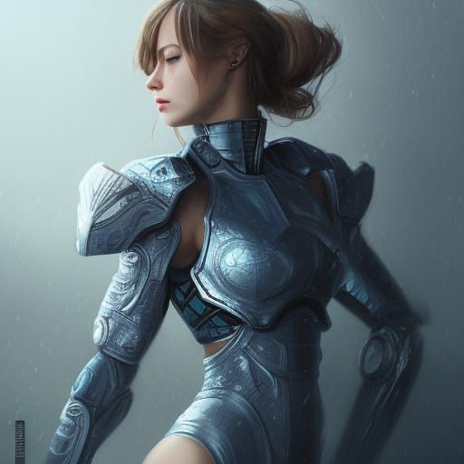 Artgerm, WLOP, Greg Rutkowski; Antisocial Royal Air Force ve...