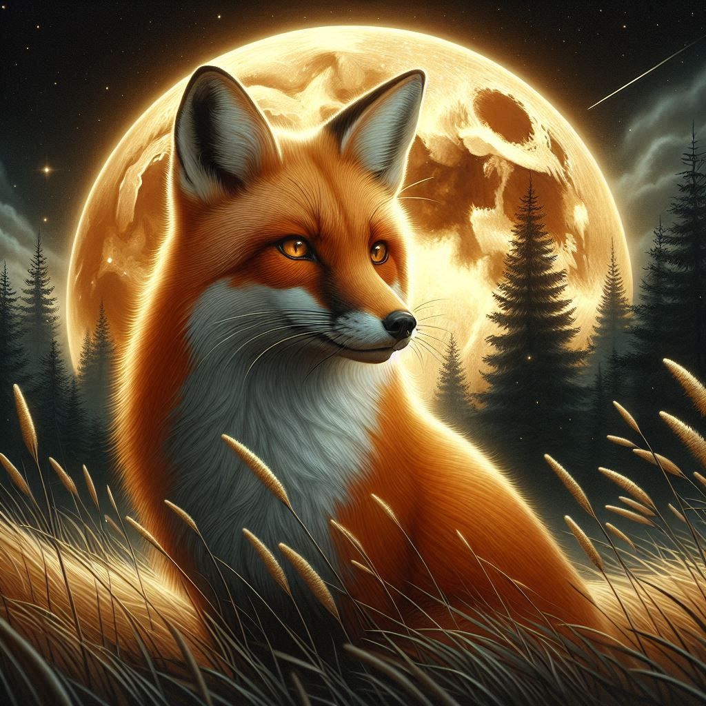 The brave little fox