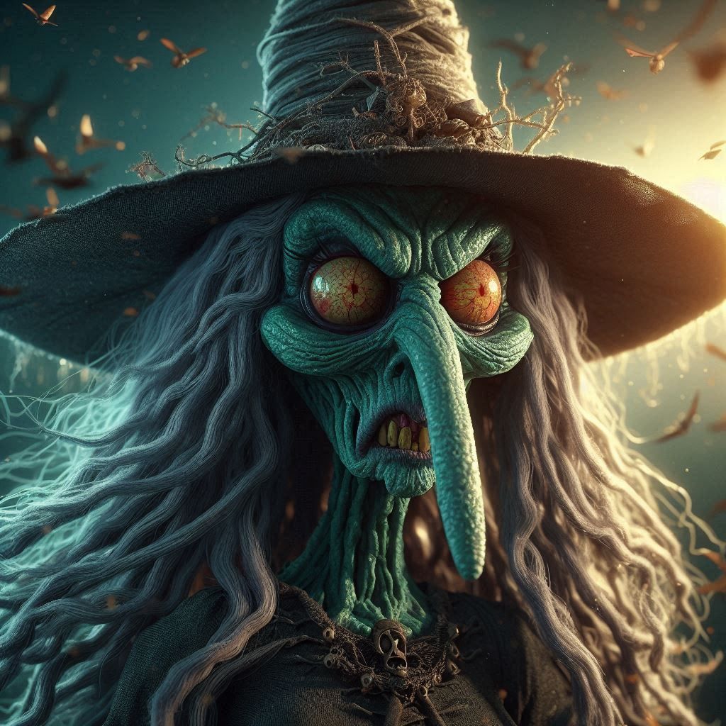 Witchy Squidward