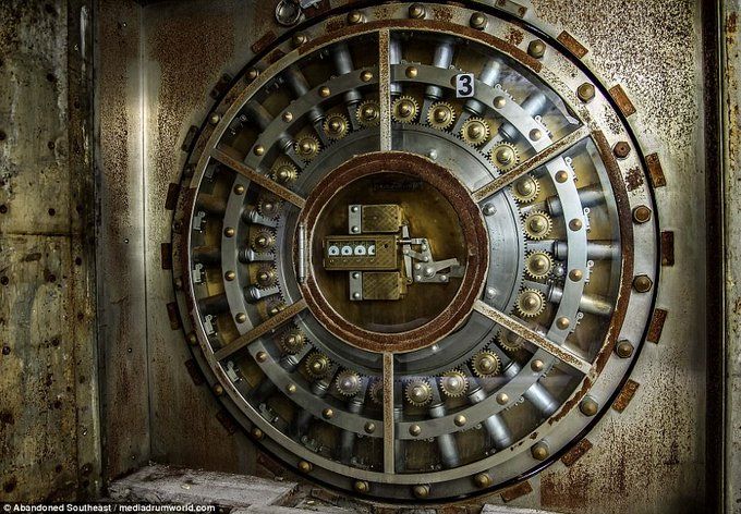 abandoned safe