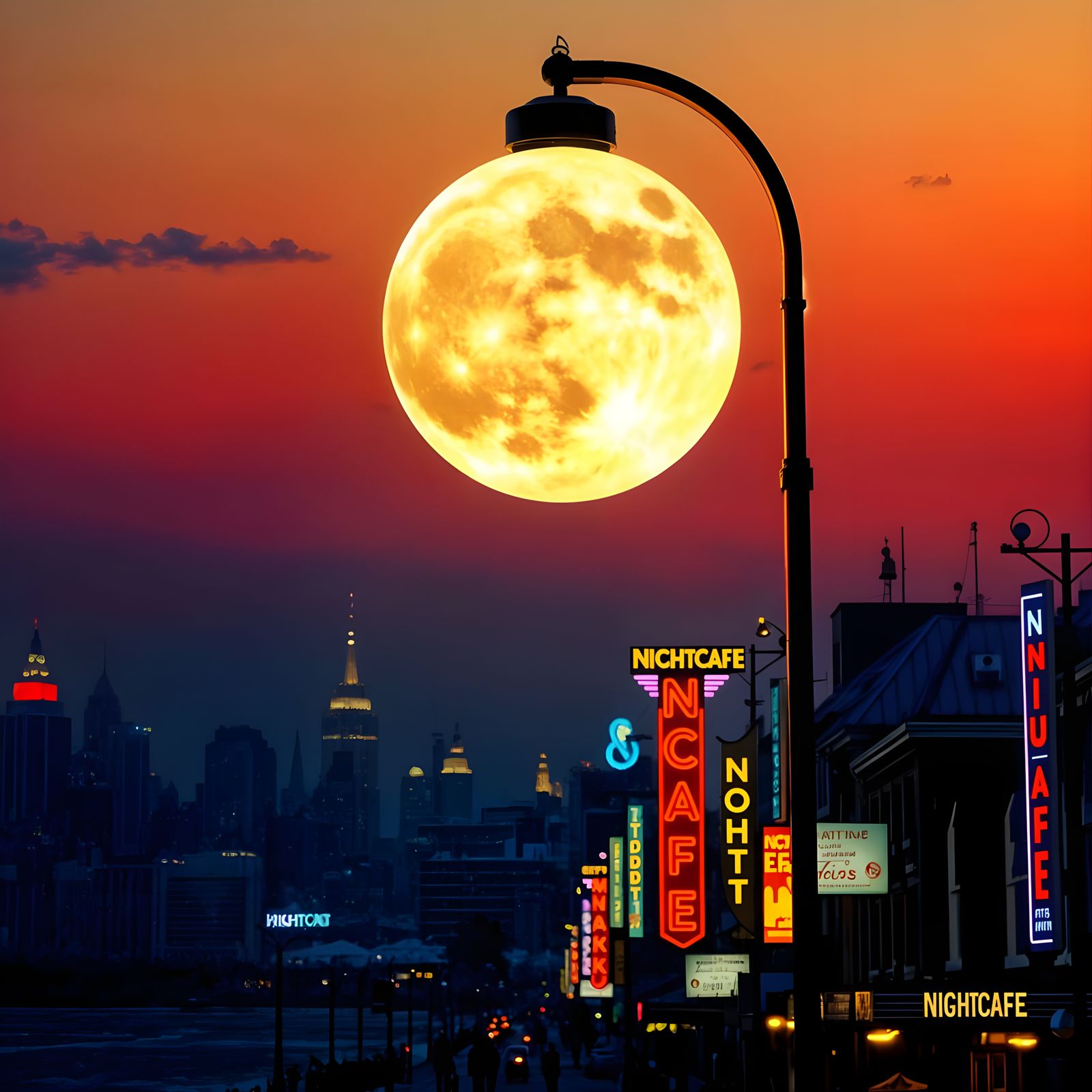 Moon Lamp  by @lawrencelot