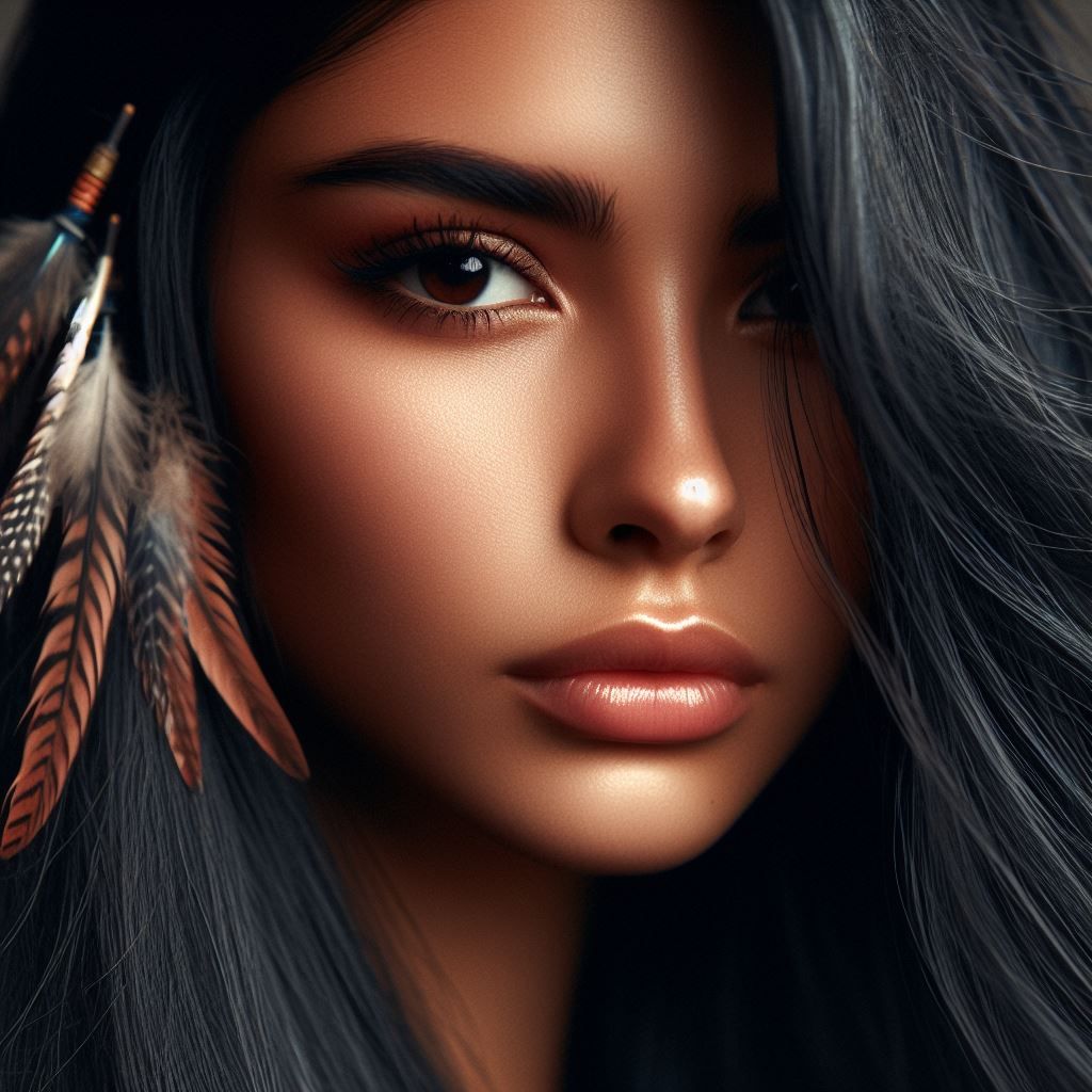 Native American Woman of the Hopi Nation