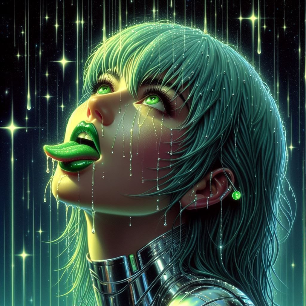 hajime sorayama retro 80s sci-fi futurism cyberpunk space ro...