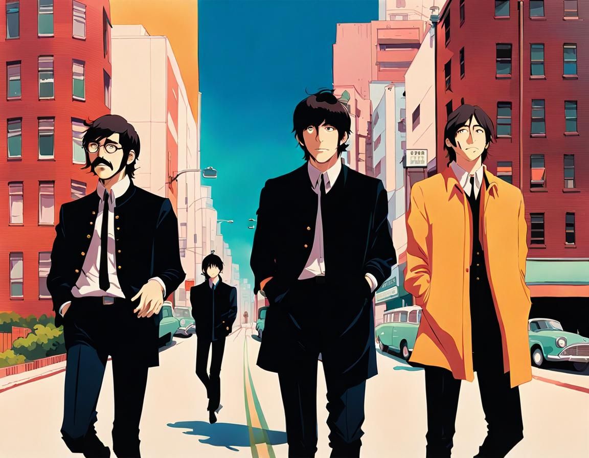 John, Paul, George and Ringo.