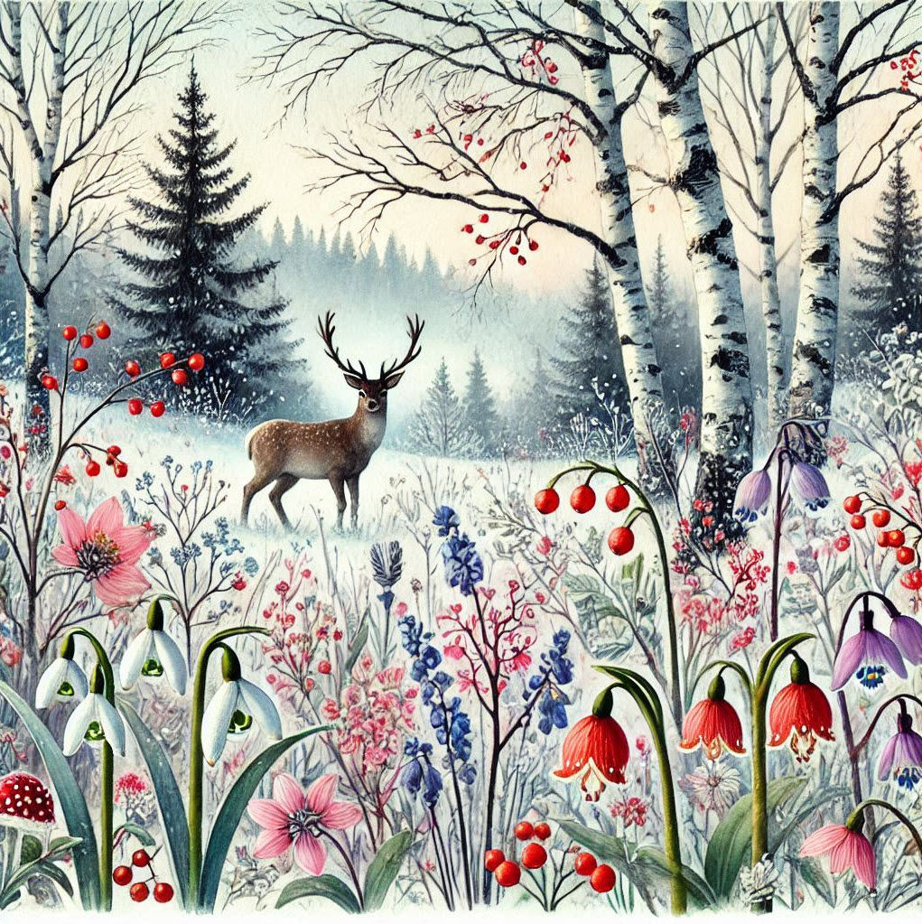 Winterlandschap 13  by @Abra