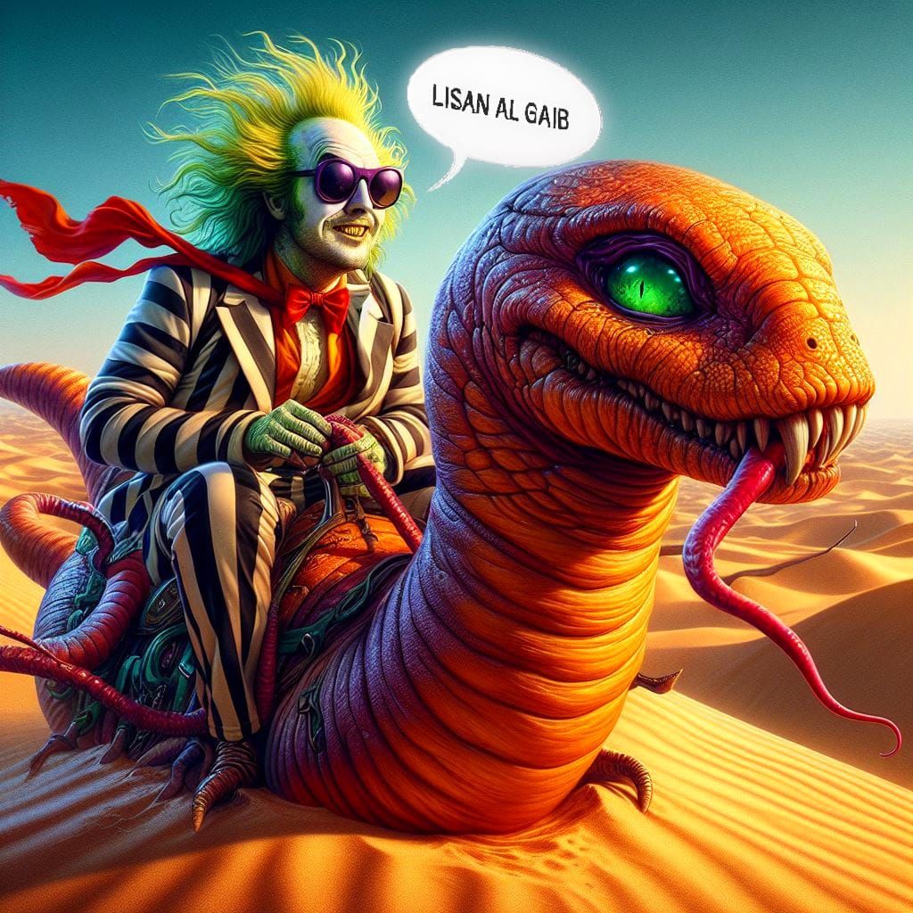 Beetlejuice on Dune