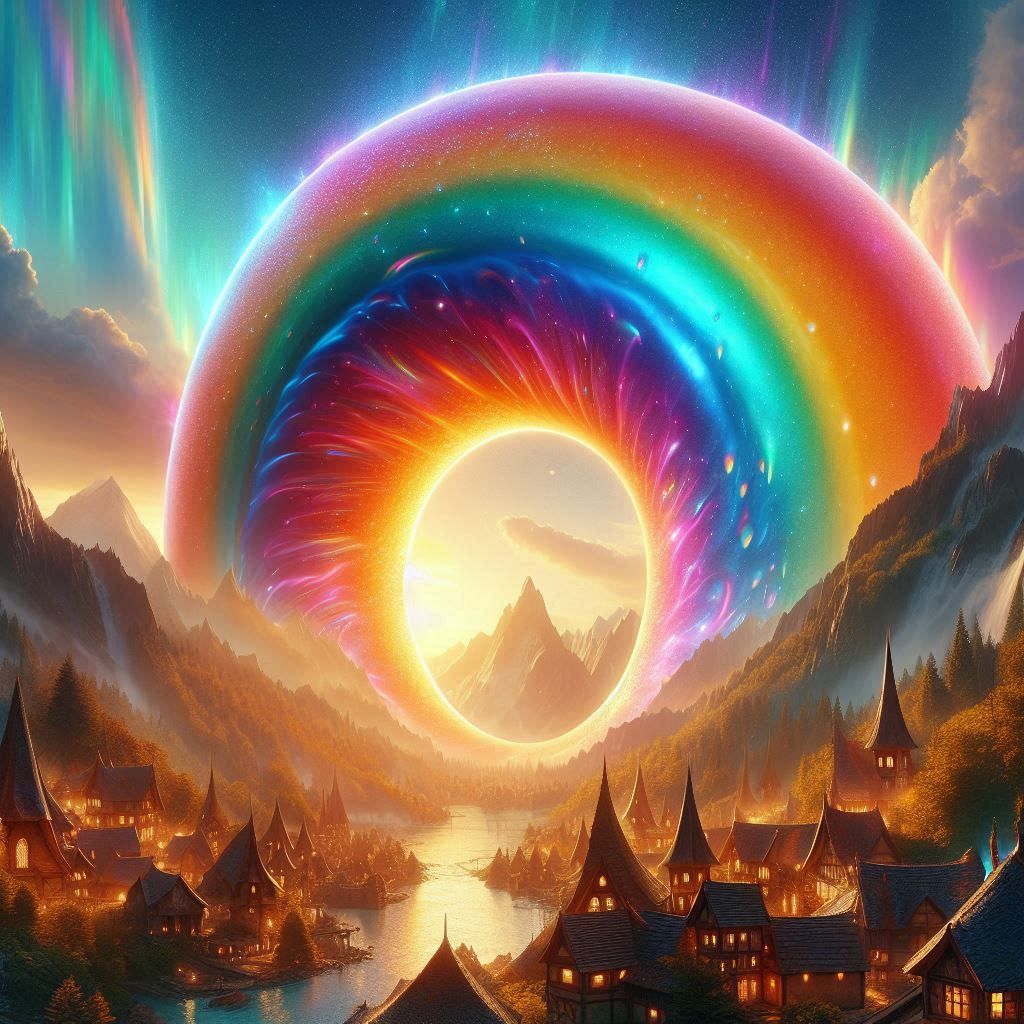 Doughnut Rainbow Village