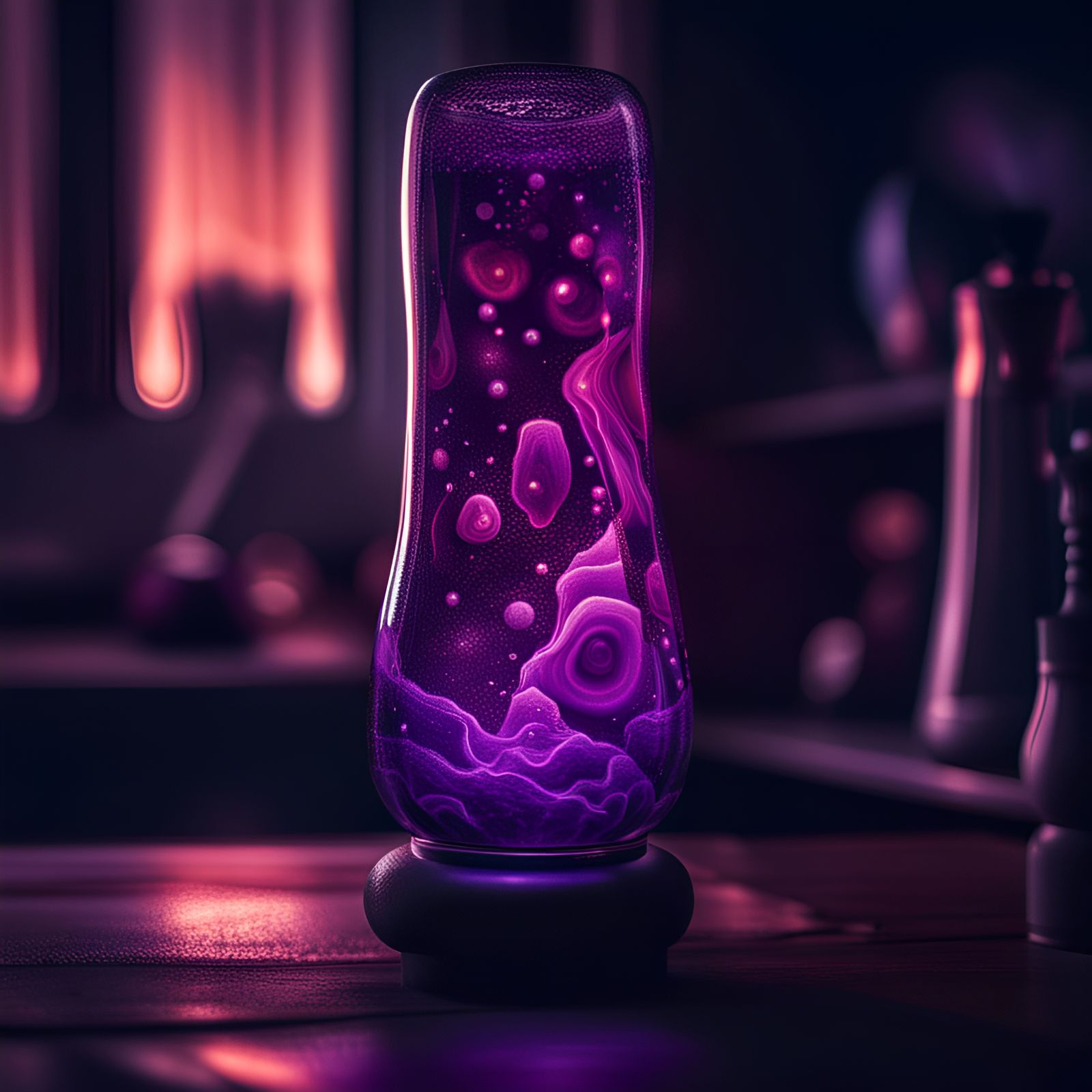 purple lava lamp  by @Anonymous