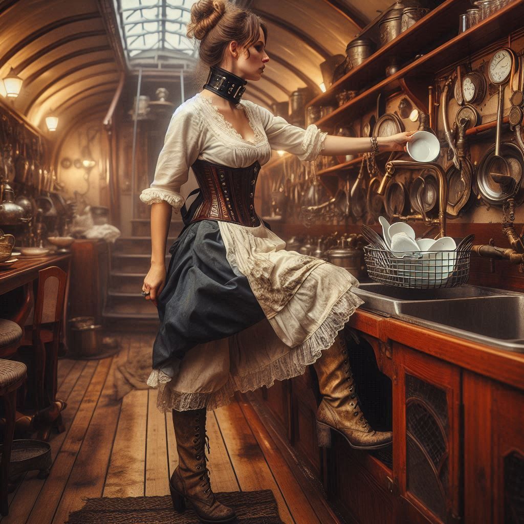 German streampunk maid (2)