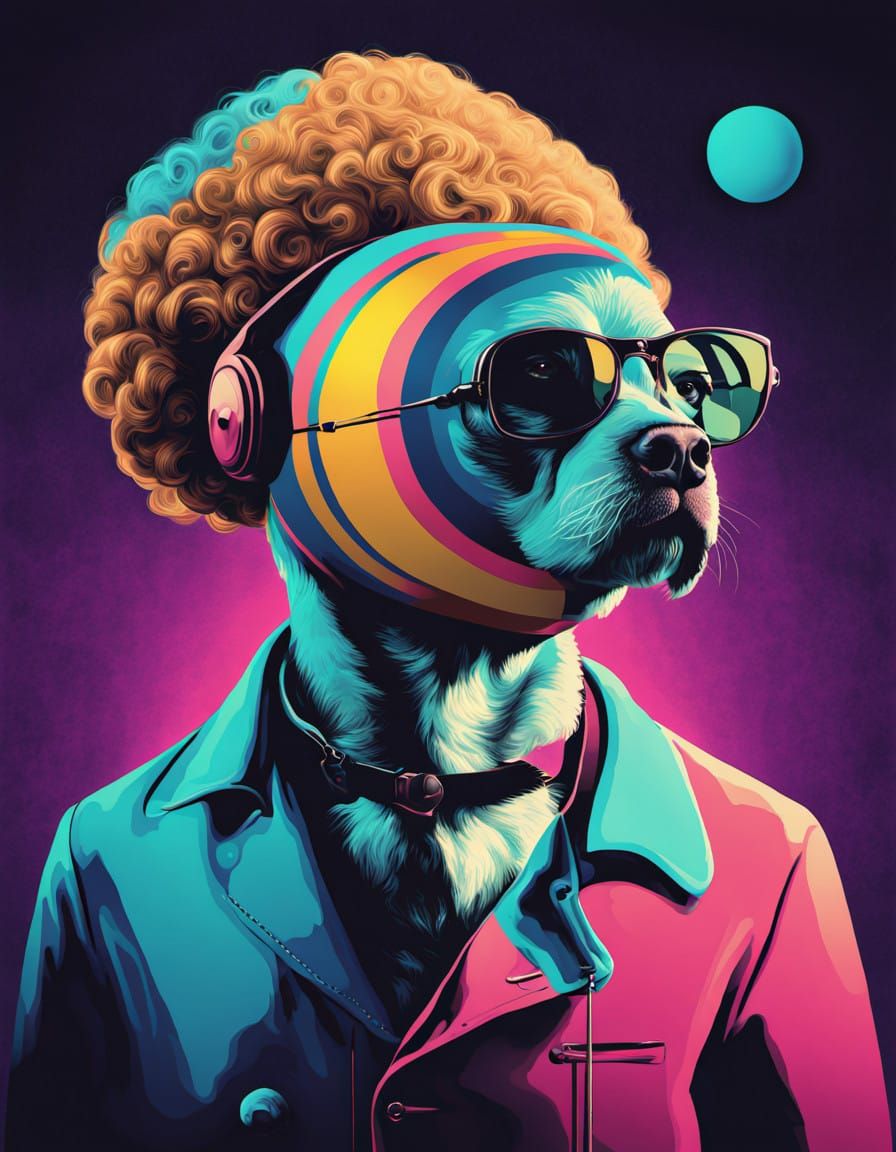 Retro TV Night with Three Cute Sheep